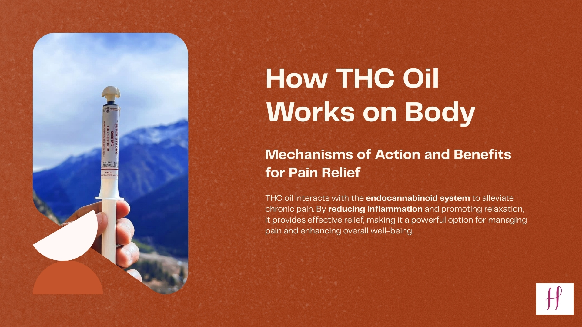 How THC Body Oil Works for Chronic Pain